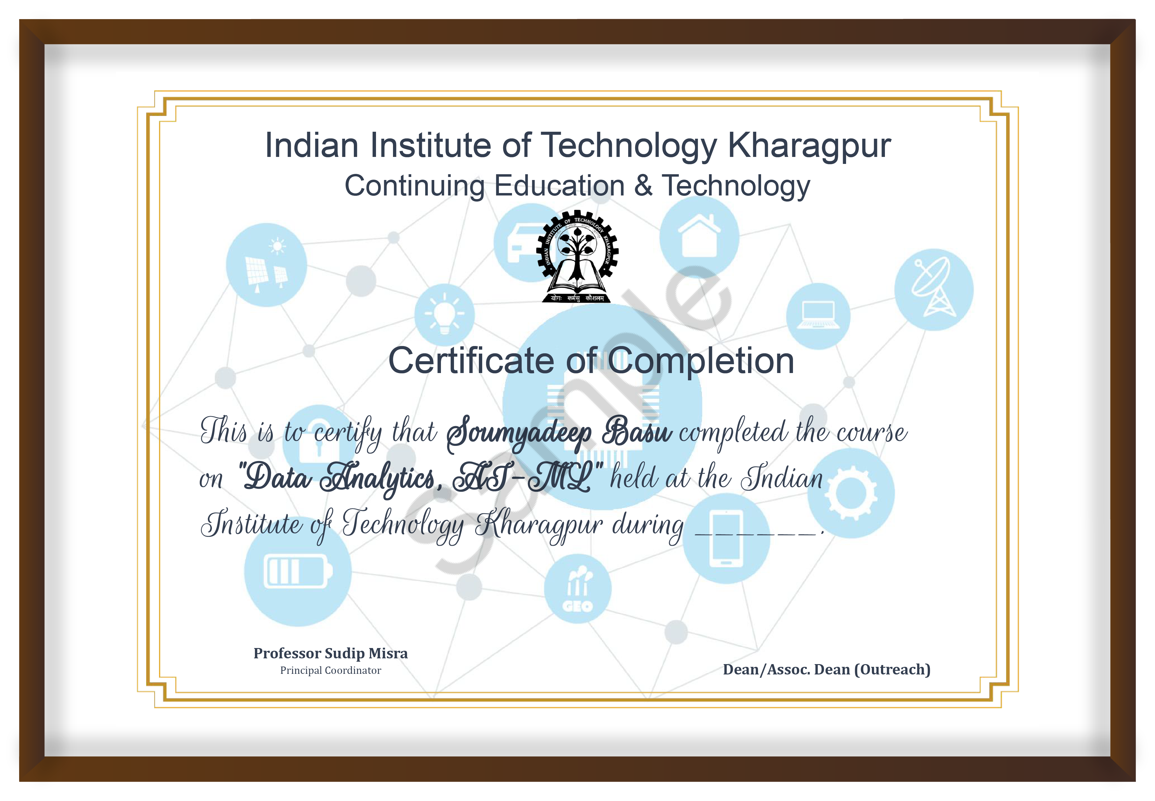 Certificate Design - Framed (1)